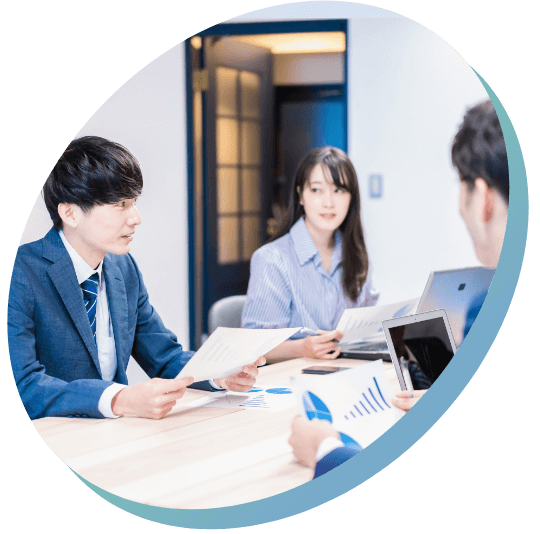 顧客訪問の様子