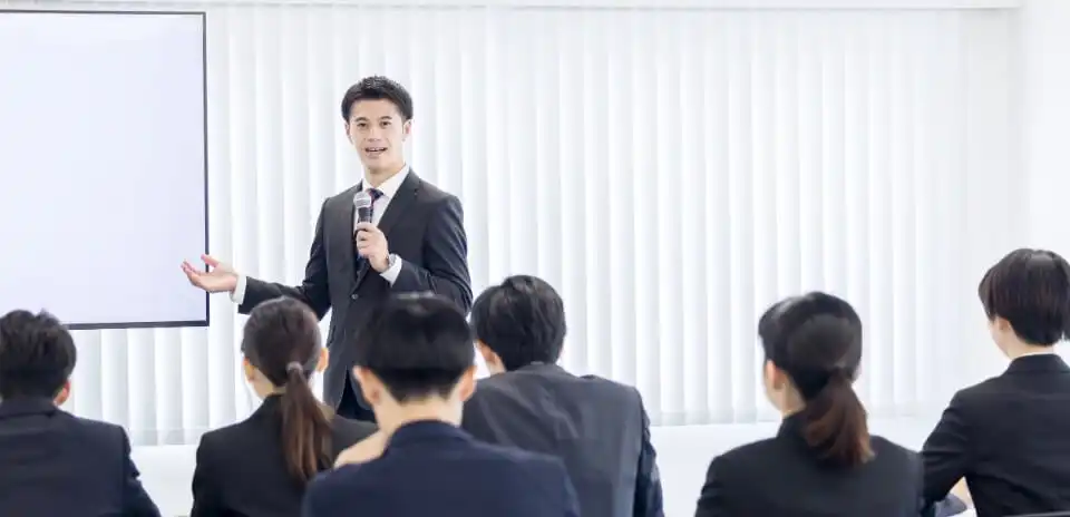 会社説明会の様子