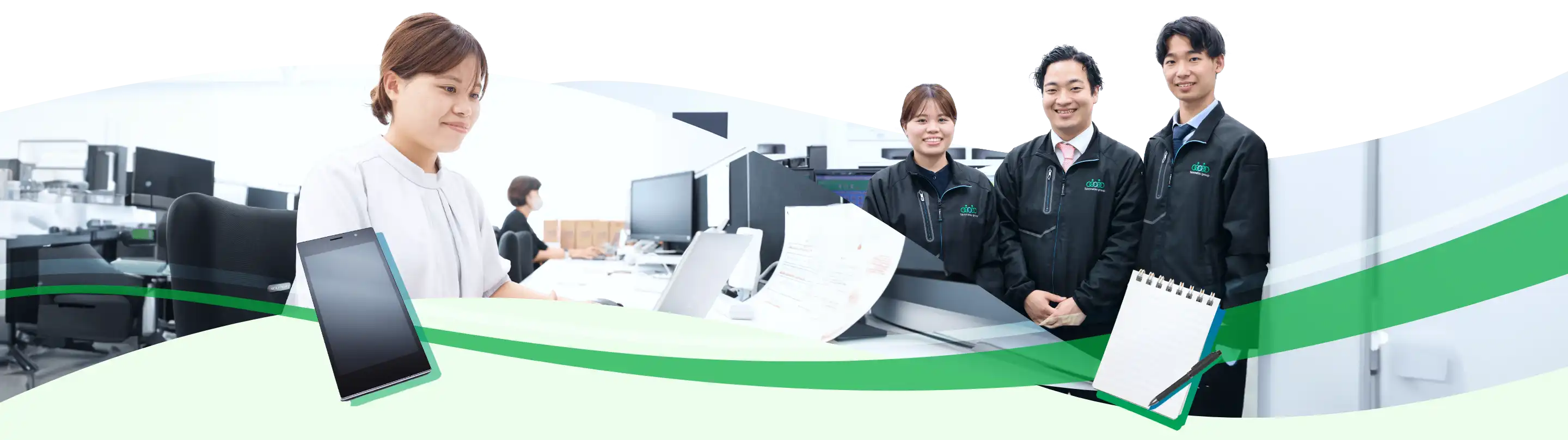 営業社員たち