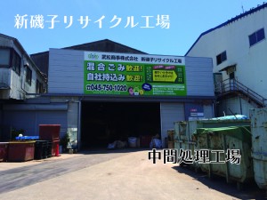 リサイクル資源の工場選別作業員